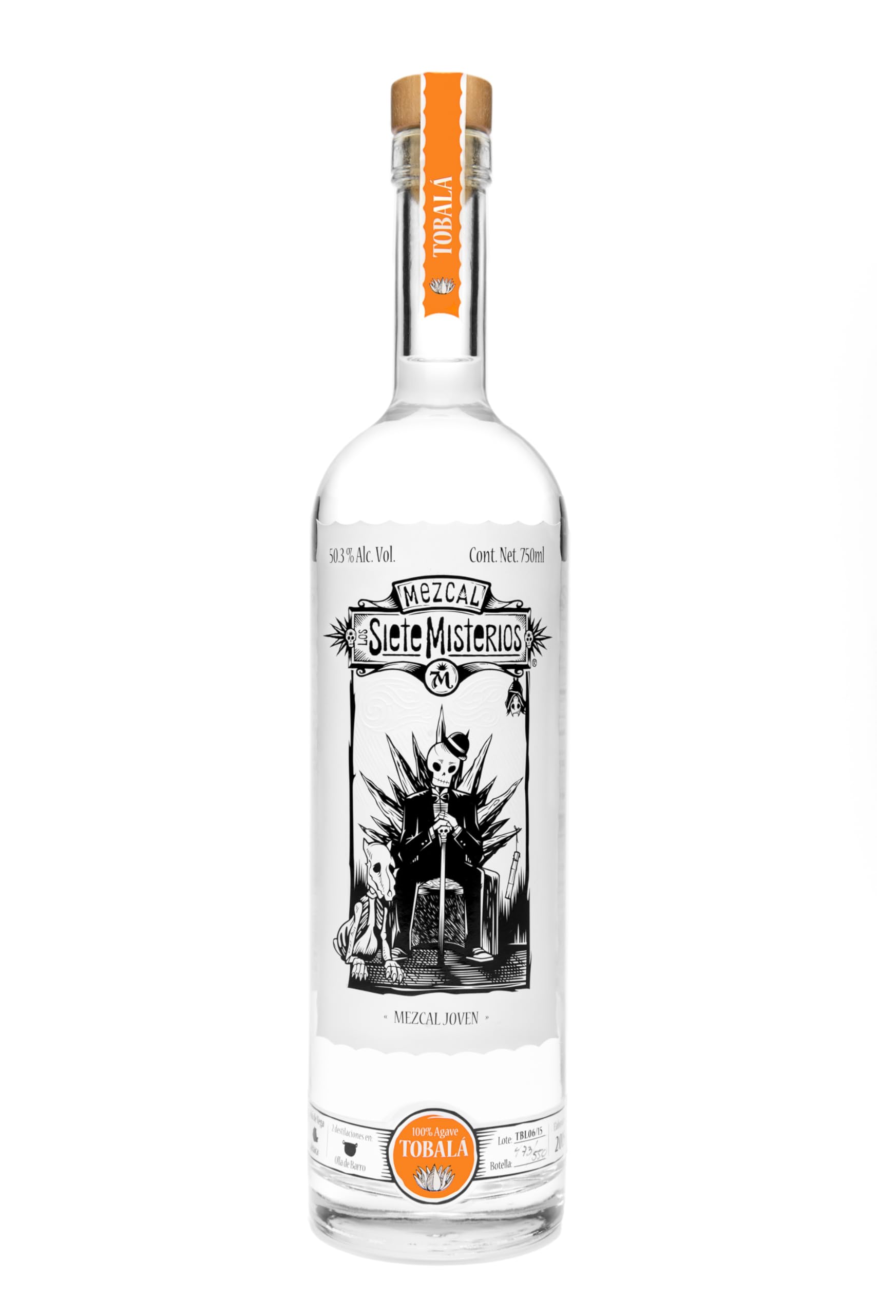 Mezcal Siete Misterios Tobala 70cl