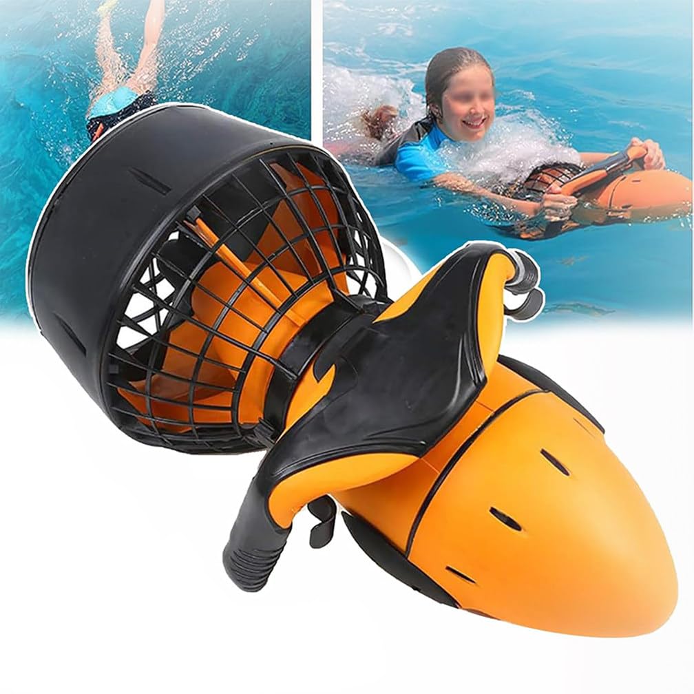 Scooter Submarino Scooter Subacuático Inteligente De Doble Velocidad Impermeable para Piscina y Tabla de Surf a presión Equipo de Piscina de Aventuras