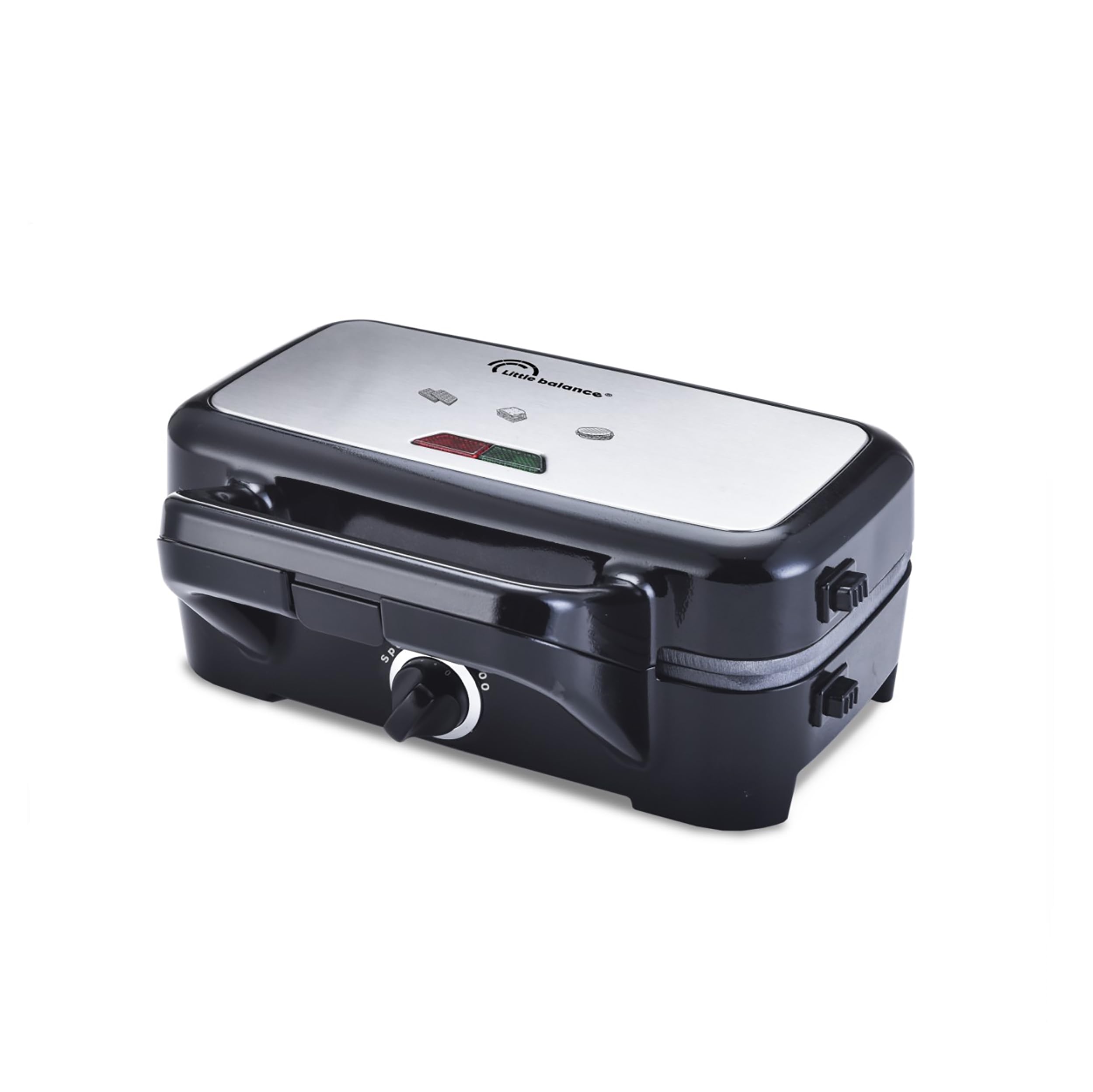 LITTLE BALANCE Speed'n Mixt 1200 Waffle Maker and Grill