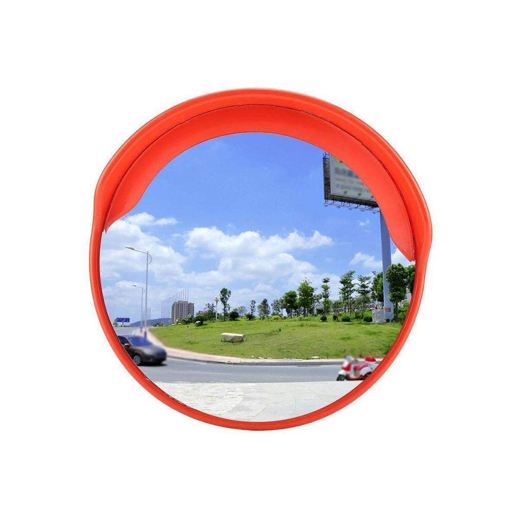 Miroir de sécurité convexe extérieur 80CM plastique grand angle portable