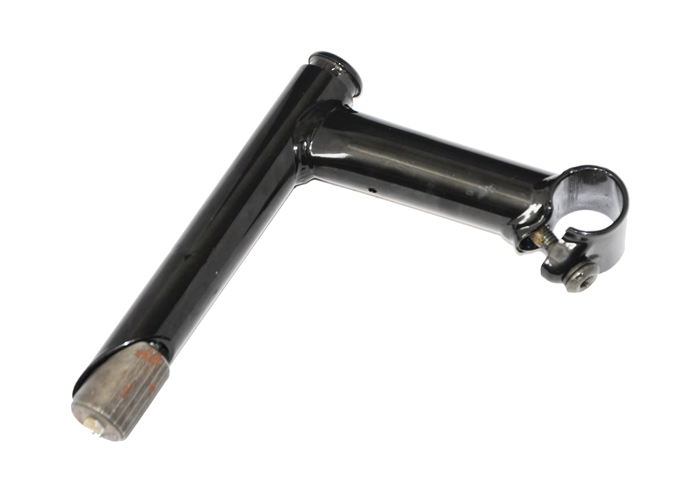Discount Bike Quill Handlebar Stem 25.4mm (1 1/8") MTB Hybrid Bikes 110mm Reach Black