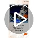 Image of MILAGROW CoinSucker 12V Handheld Car Vacuum Cleaner,8200Pa Suction,Portable Vacuum for Quick Car Cleanup with Crevice Tube, Cleaning Brush, 500 ml Dustbin and Reusable HEPA Filter