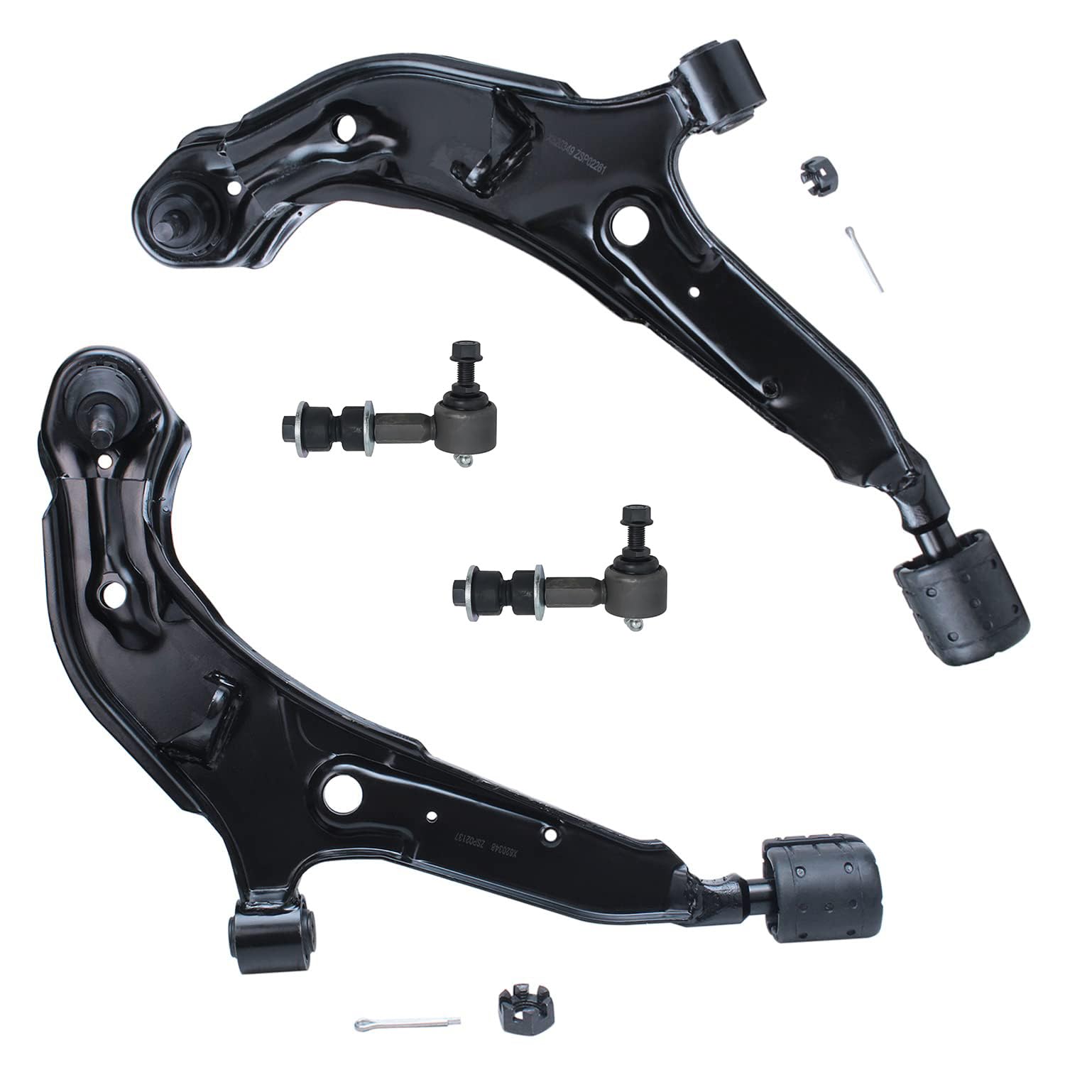 Detroit Axle - Front Lower Control Arms Kit for 1998-2001 Nissan Altima