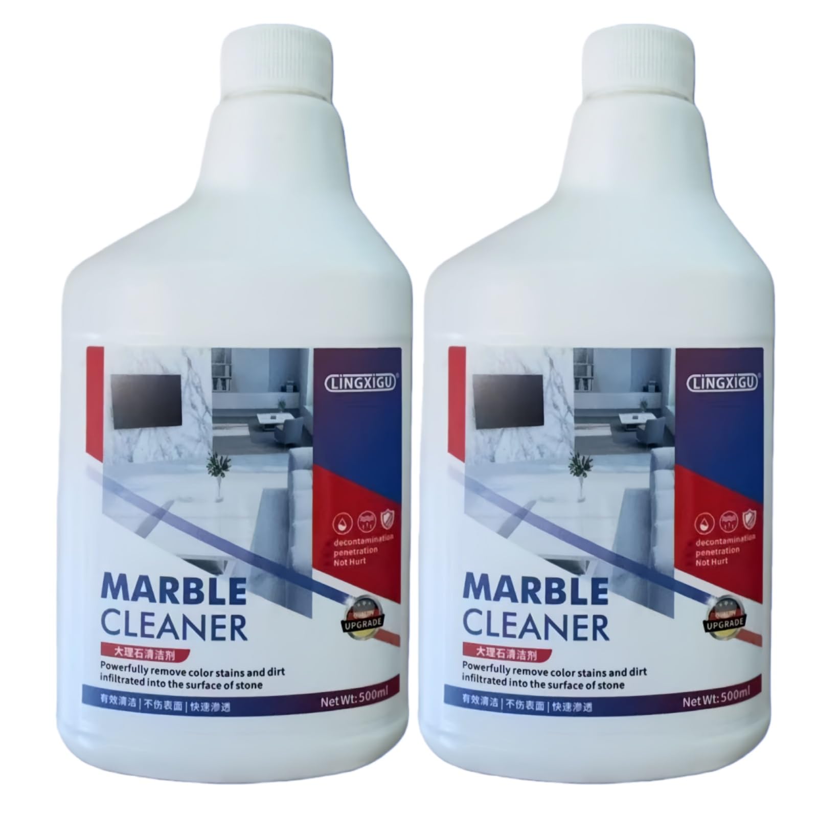 Limpiador Y Abrillantador De Mármol De 500 Ml: Elimina Manchas Y Arañazos Sin Esfuerzo Y Restaura El Brillo De Encimeras, Suelos Y Azulejos