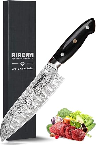 Couteau Japonais Santoku AIRENA