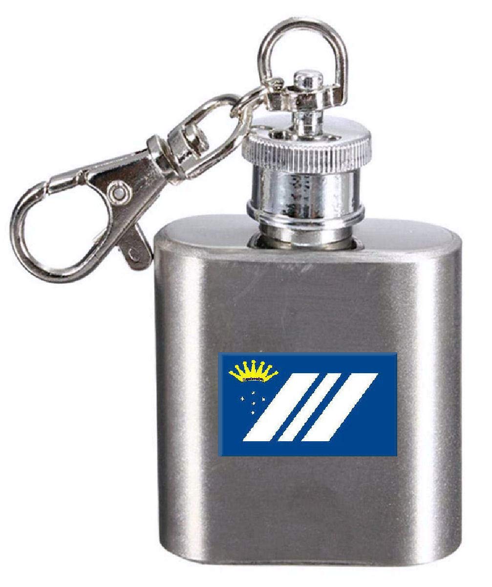 Flasque porte-clés anti-fuite Espirito Santo, mini flacon Cachoeiro De Itapemirim