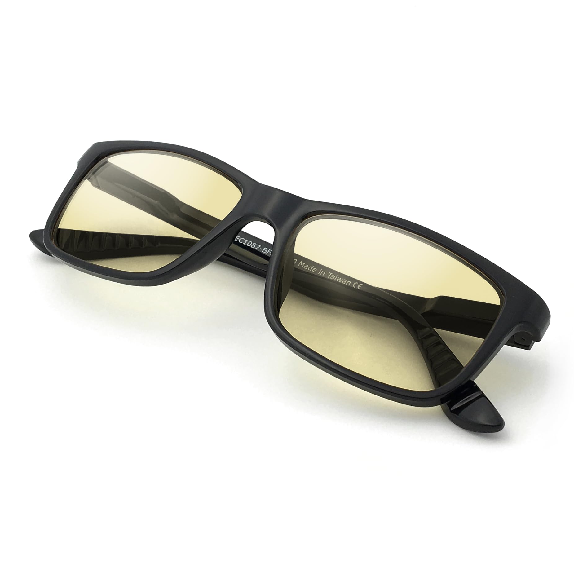 J+S Vision Blue Light Blocking Glasses for Men Women | Computer Gaming Work| Anti Strain Fatigue UV Glare | Medium-Small Fit
