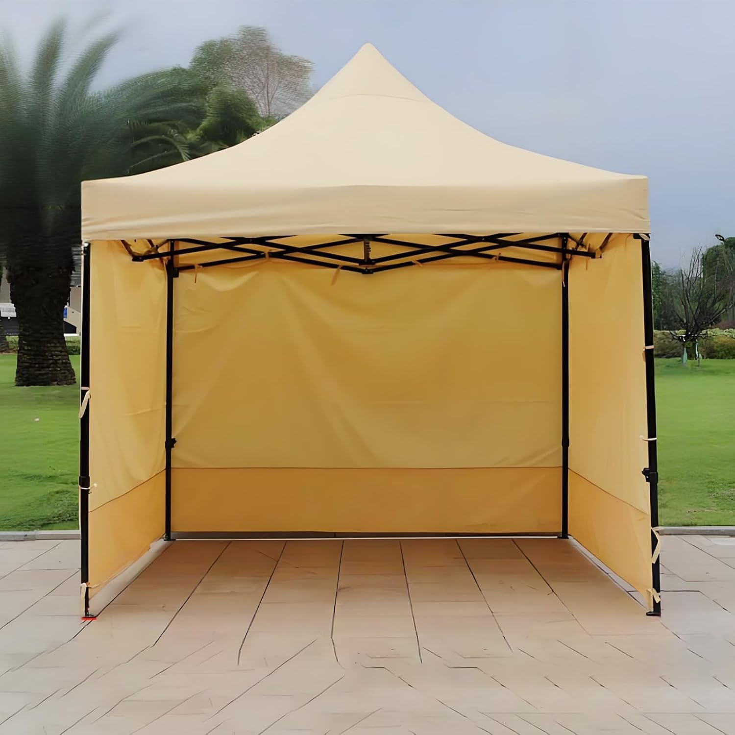 Amazon | ワンタッチタープテント[強化型厚鋼管]【工事現場 テント