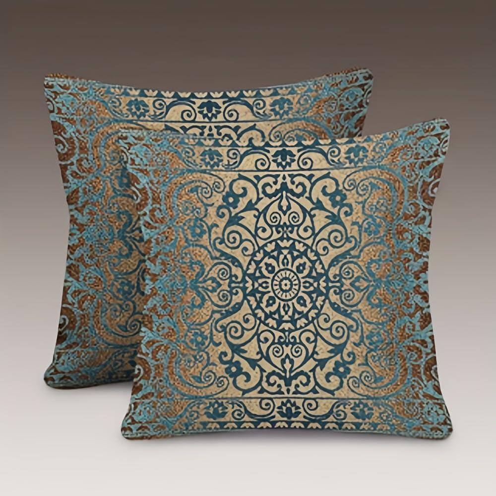 PVOODIRE 45x45cm Boho Cushion Covers Soft Plush-Cute Stuff Sofa Cushion Covers Fit 45cm x 45cm Cushions with Covers Home & Patio Use โ image 1