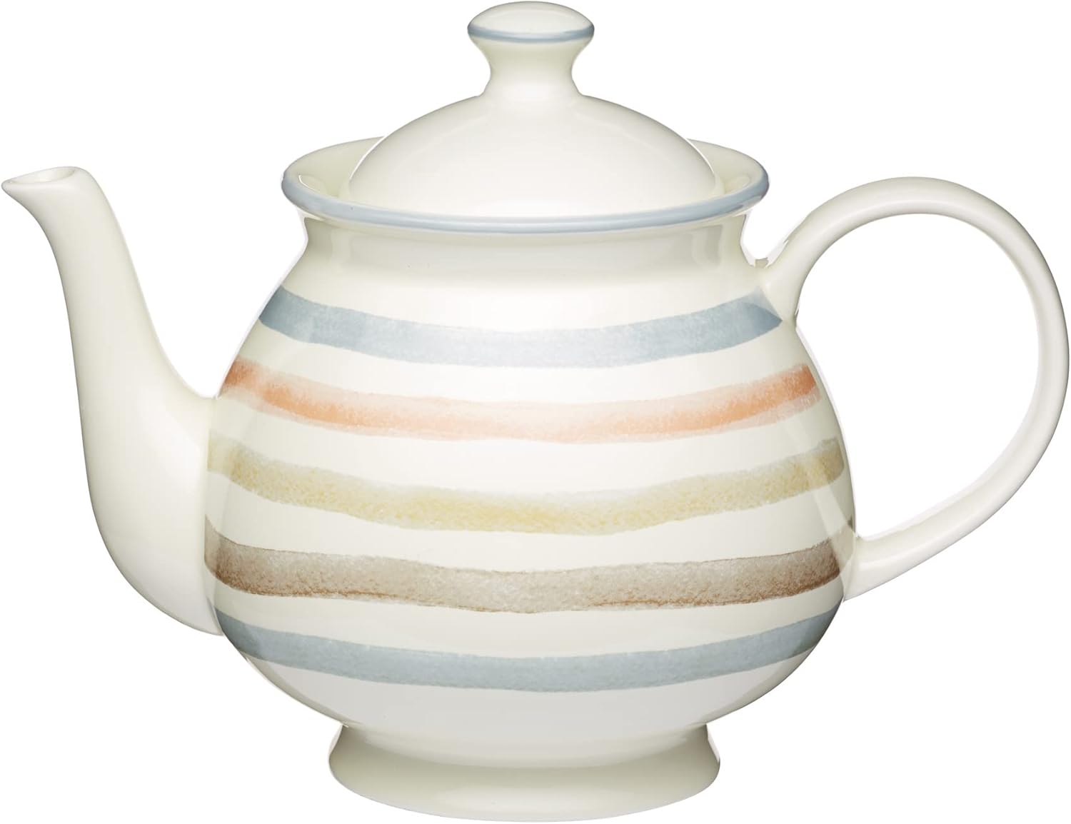 Théière Jars Céramique 75cl – Blanc Crème, Brillant/mat – Fabriquée En France