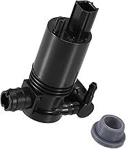 Motoforti Car Windshield Washer Pump, for Ford Fiesta Mk7 Mk8 2008-2015, 8A6117K624AA, Plastic, Black, 1 Pc