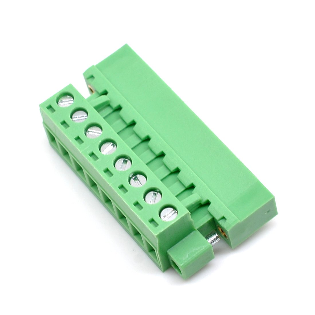 【がお】 Oiyagai 10 Set 5.08mm Pitch Right Angle 8 Pin PCB Pluggable