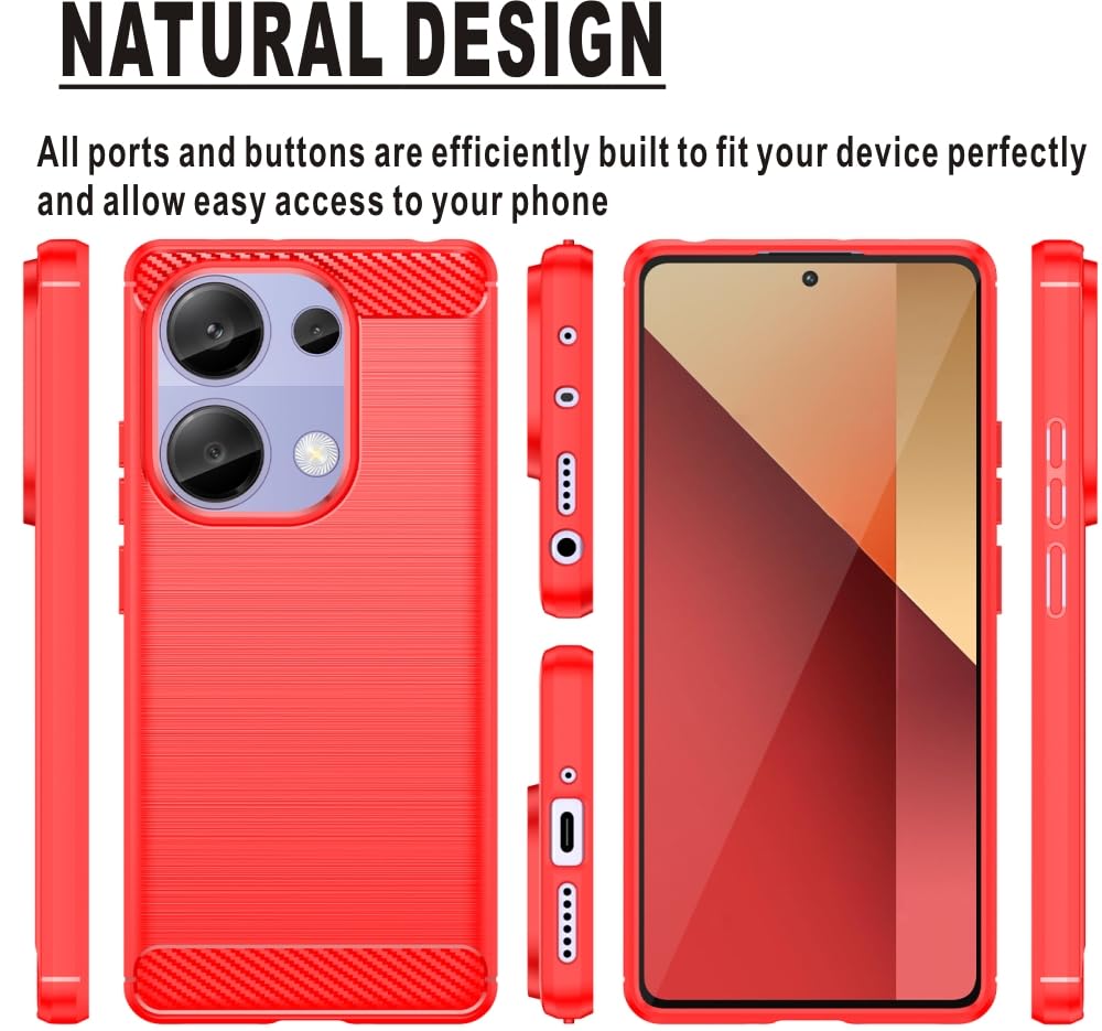 Folmecket Xiaomi Redmi Note 13 Pro 4G (Not for 5G) Case - Image 3