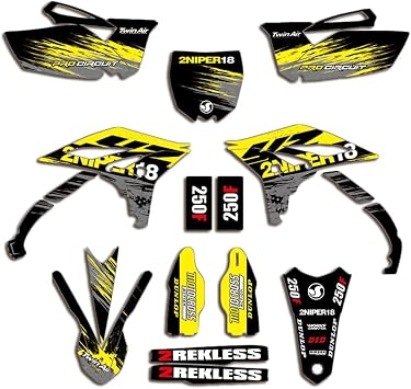 Graphics Kit Sticker for 2010-2013 Yamaha YZ250F YZ 250F YZF 250