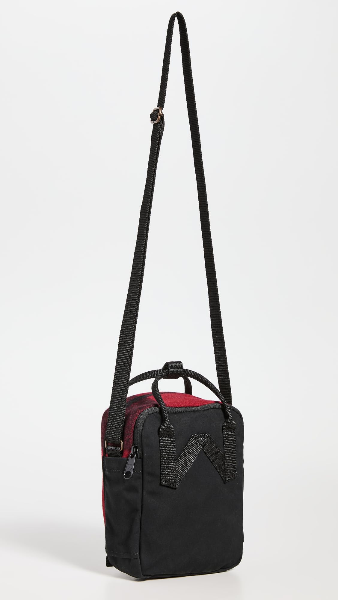 Fjällräven cross body bag shoulder bag Kånken Re-Wool Sling Red/Black, Red / Black - Image 3