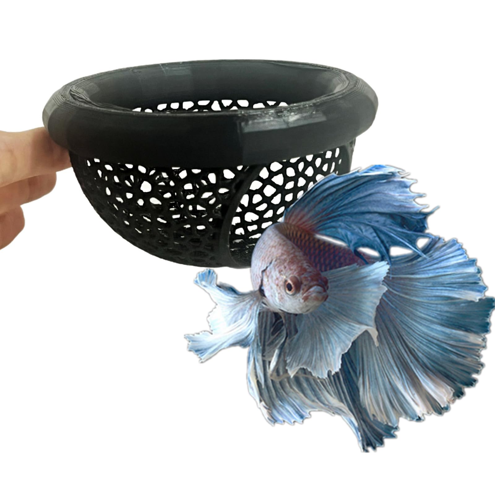 Yuelulala Floating Aquarium Hide Safe Cave Ornament Decoration for Betta Cory