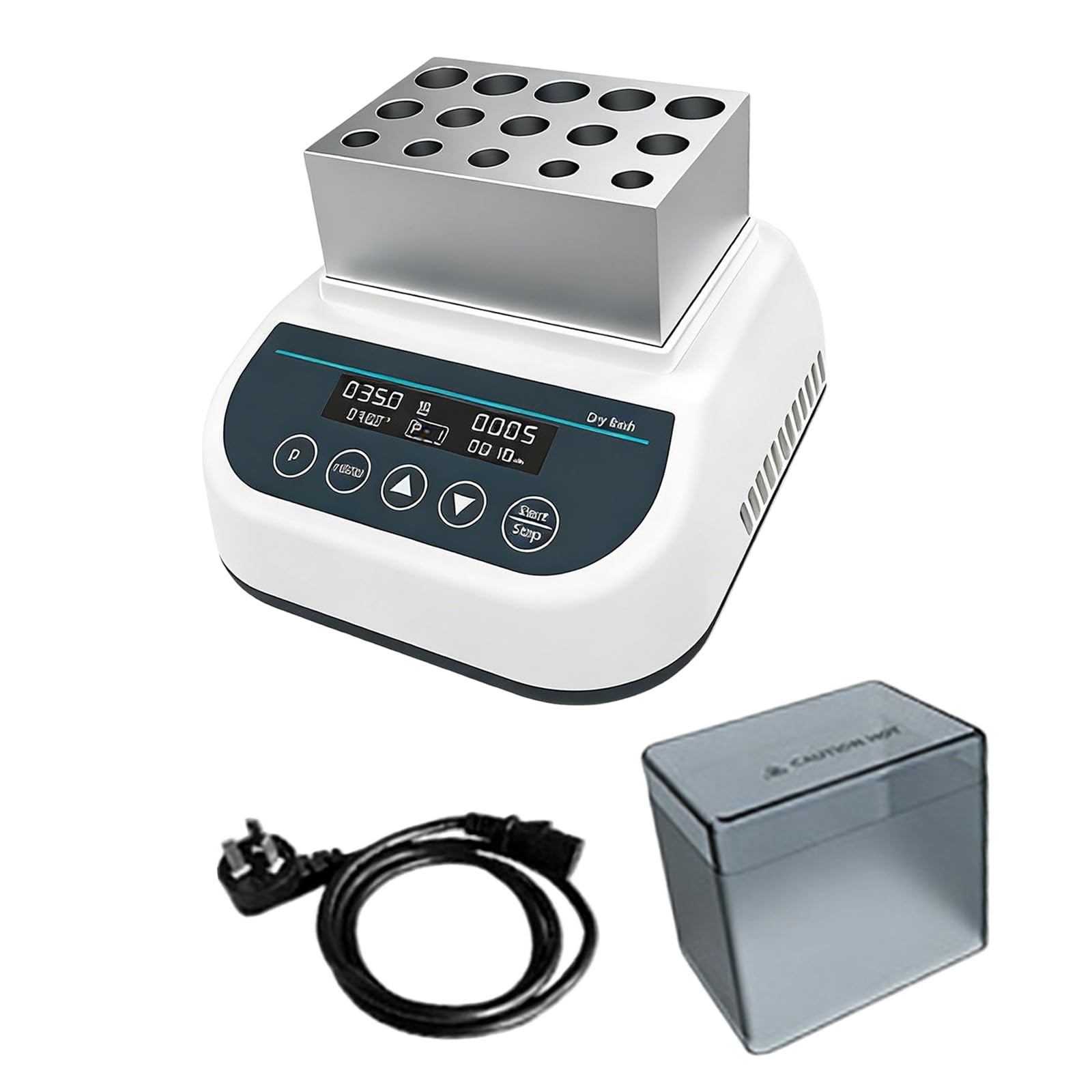 Riscaldatore controllato a microprocessore con display a LED per una manutenzione accurata della temperatura in laboratorio