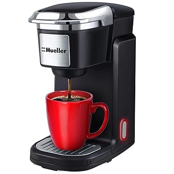 Mueller Ultimate Single Serve Coffee Maker, Personal Coffee Brewer Machine for Single Cup Pods & Reusable