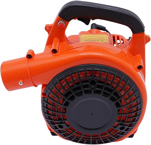 Miniatura 4 de Soplador de hojas de mano a gas - Barredora de césped de gasolina de 2 tiempos de 25.4 CC para cuidado del césped, soplado de nieve y limpieza de