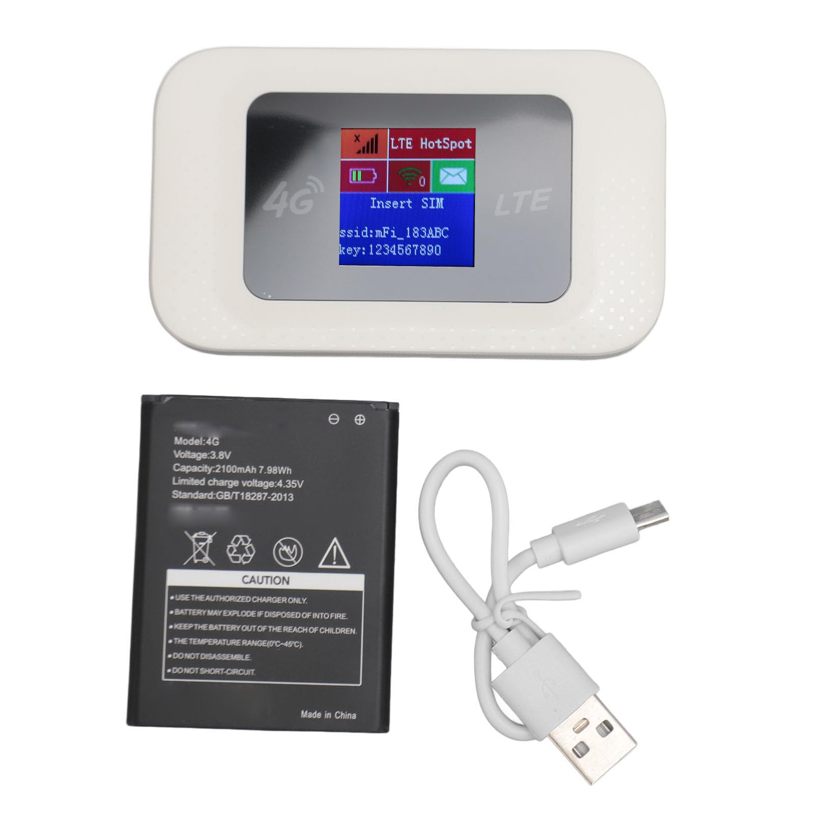 Router 4G WiFi, router 4G LTE 150 Mb/s, 10+ użytkowników, mobilny router WiFi, bezprzewodowy hotspot, mobilny hotspot WiFi dla Europy i Azji