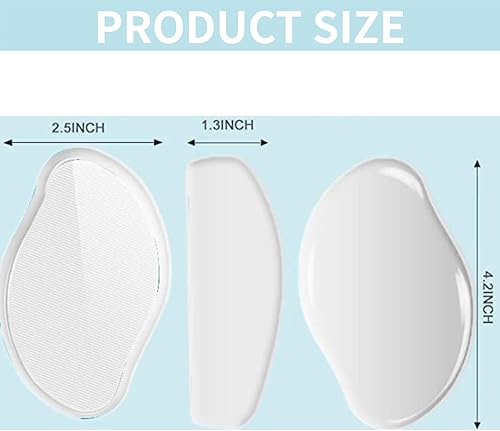 Miniatura 2 de Borrador de pelo de cristal para mujeres y hombres, removedor de pelo de cristal reutilizable, herramienta de depilación mágica sin dolor,