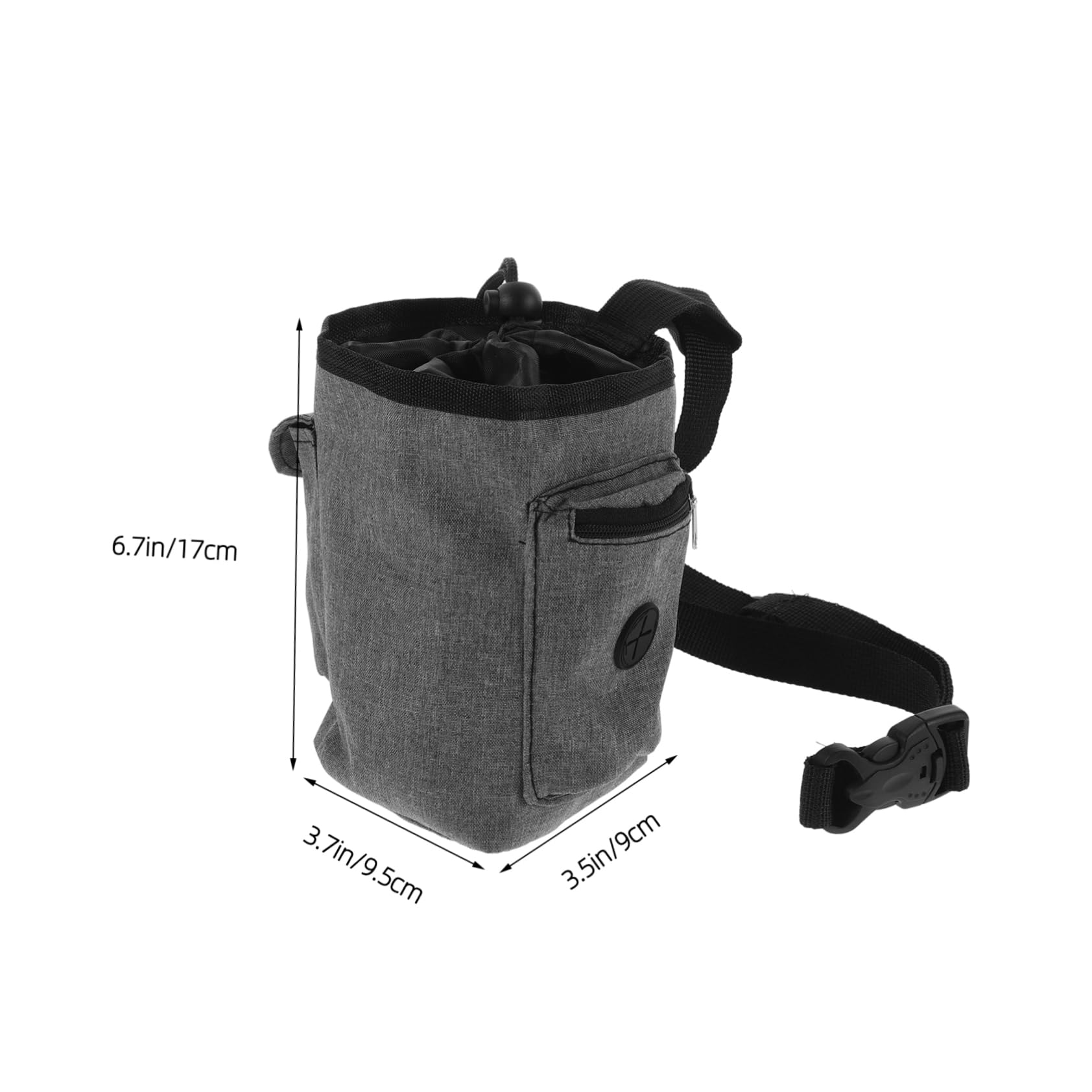 Yardwe Chalk Bag for Bouldering Climbers Chalk Bag Silicone Dog Training for Gym