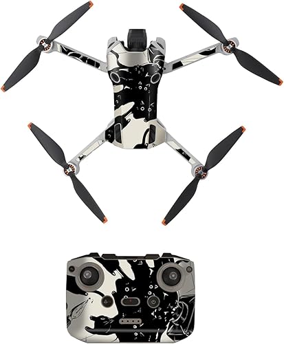 Mavic Mini4 Pro Skin Wrap para DJI Mini 4 Pro Cámara Drone Cuerpo Brazos RC-N2 Control Remoto Conjunto completo Adhesivo Adhesivo a prueba de