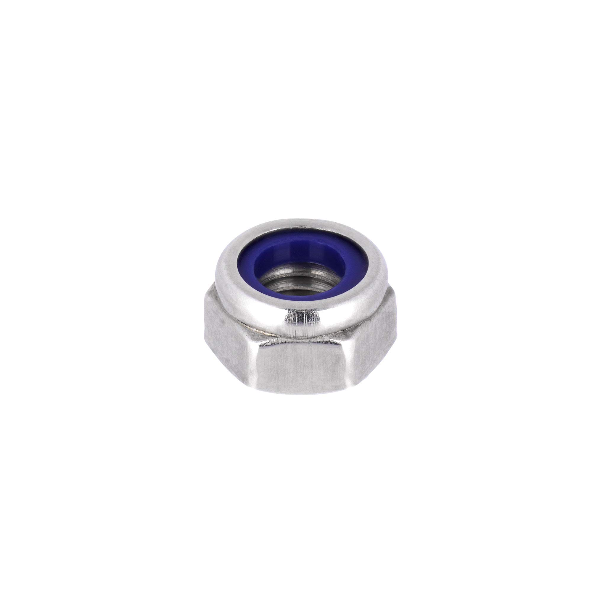 Tuercas de seguridad DIN 985 M3 M20 (forma baja, autobloqueante, tuercas de acero inoxidable Tuercas de parada Tuercas hexagonales A2 V2A de acero inoxidable M18