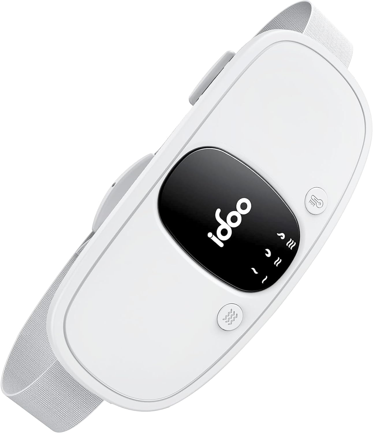 iDOO Portable Heating Pad for Period Cramps, FSA Eligible Item, Gifts for Women Girlfriend Mom Wife, Back Belly Heat Pad for Menstrual Pain Relief, with 3 Heat Levels 3 Massage