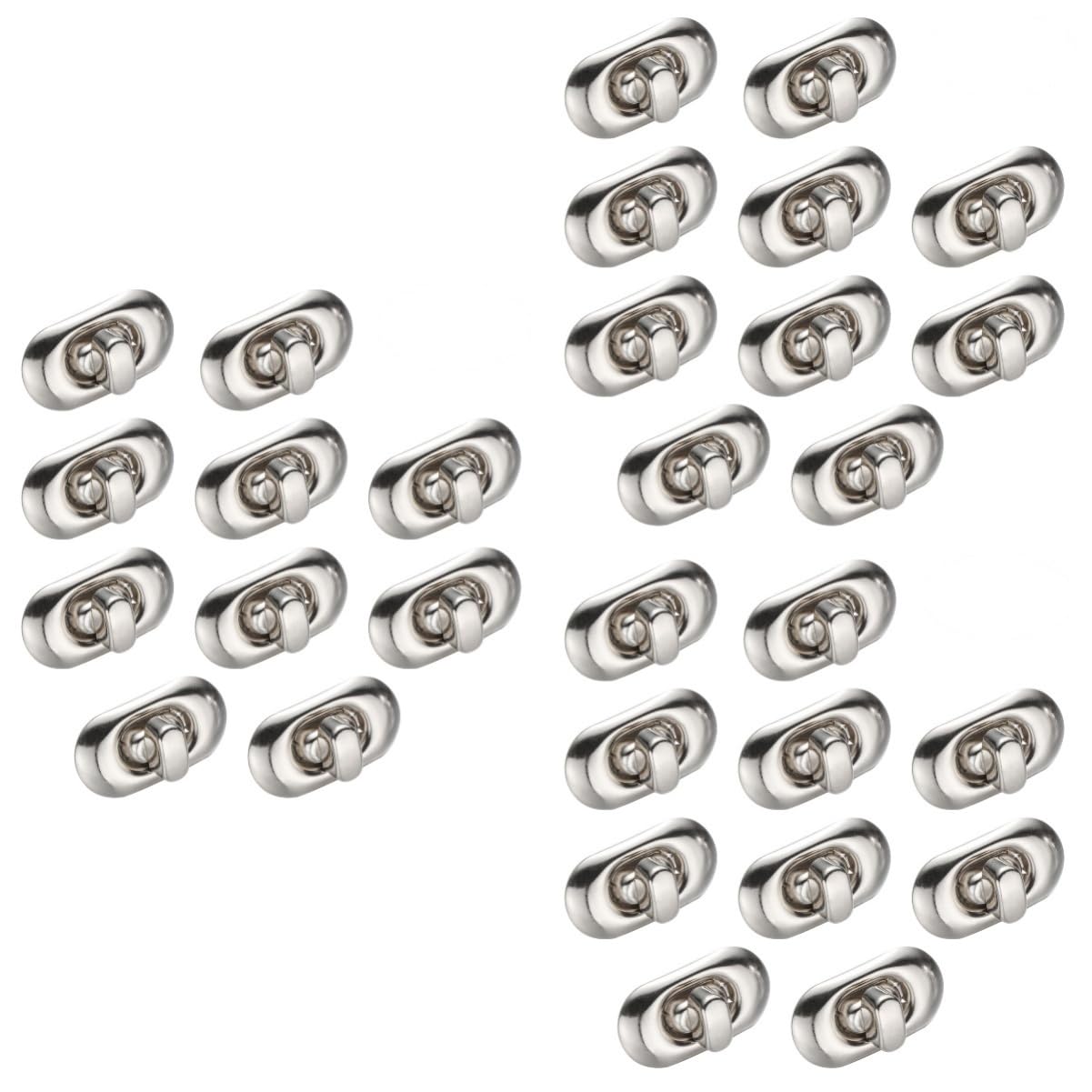 Fermoirs rotatifs pour sac à main COHEALI lot de 30 fermeture à vis