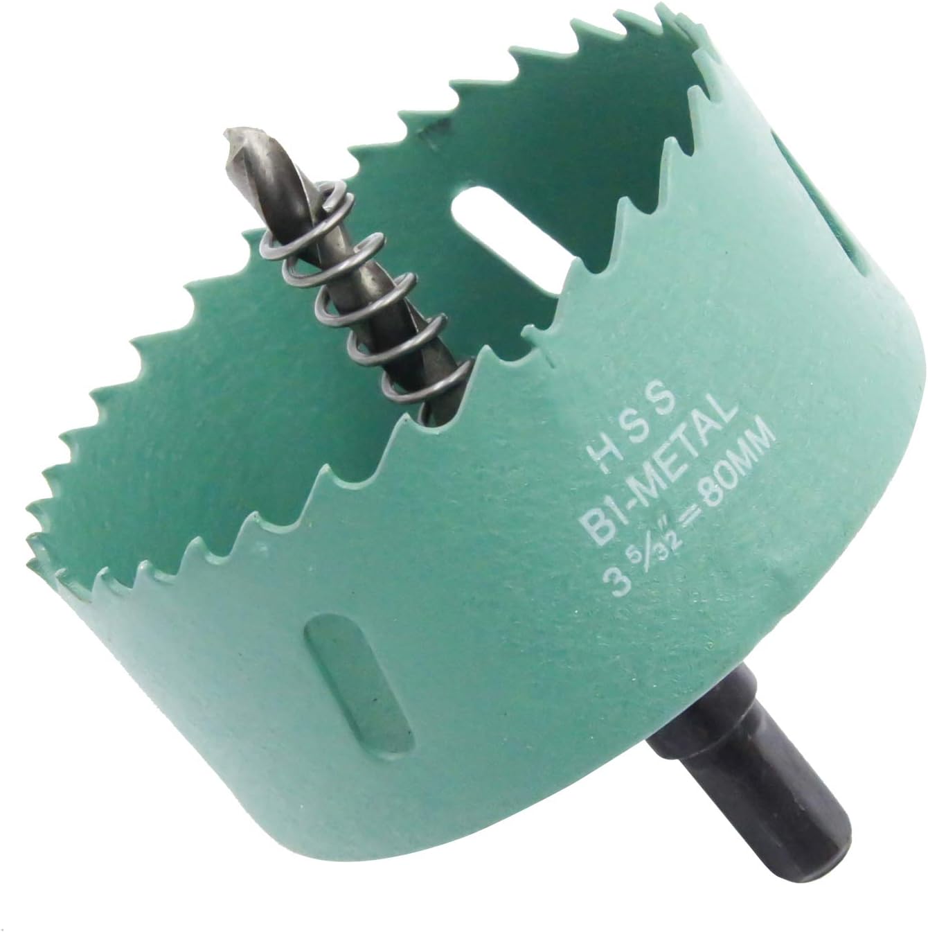 Hole Saw 80 mm for Drilling in Wood Thin Sheet Aluminium Profiles PVC etc. Sharp and Durable Drilling Tool