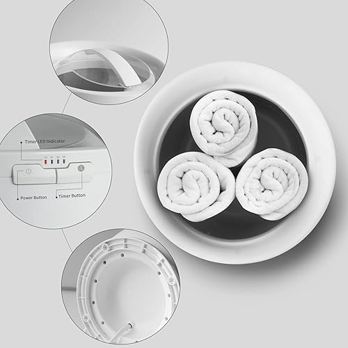 Miniatura 9 de WELLUR - Cubo calentador de toallas (XL)