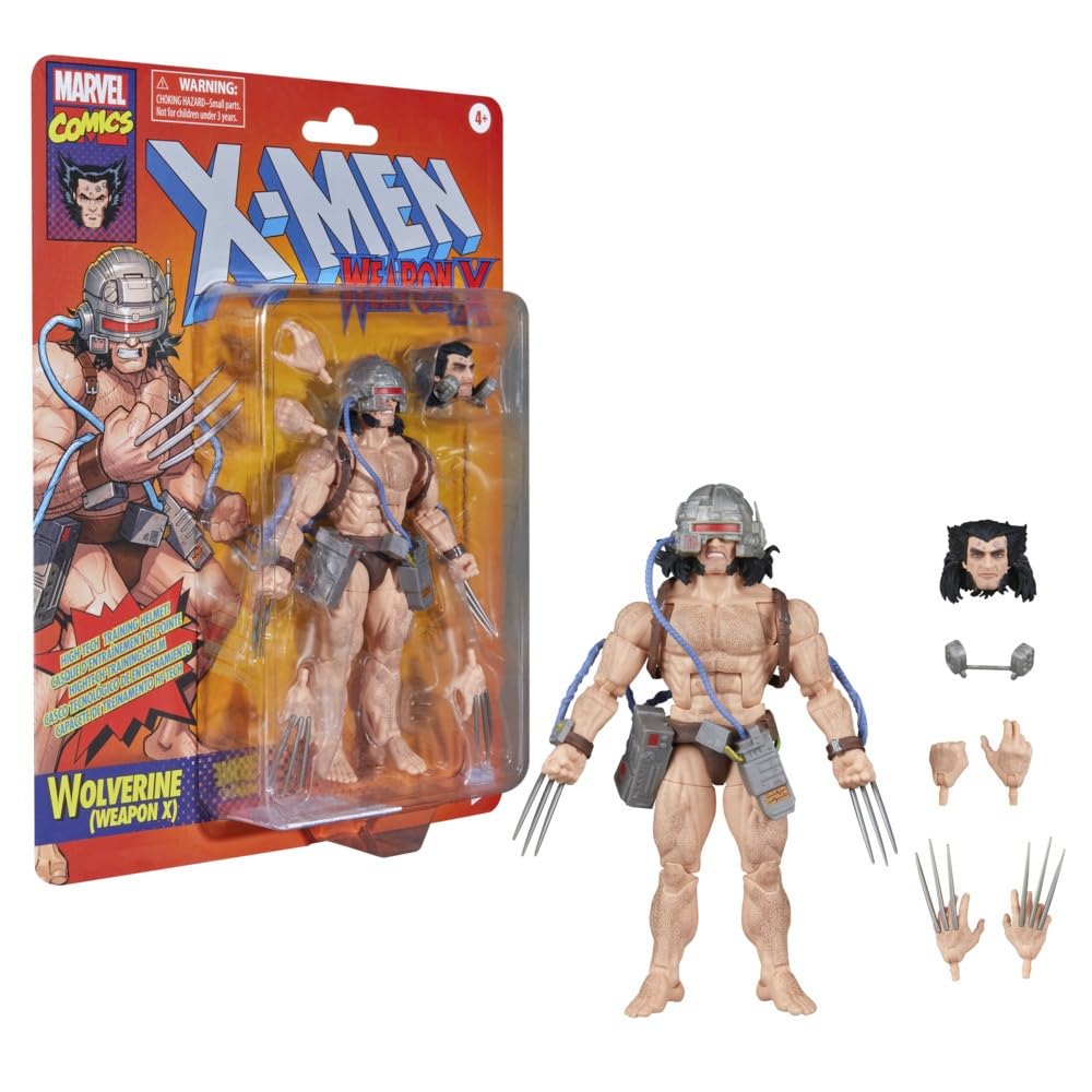 Marvel Legends Series Wolverine (broń X) zainspirowana figurką X-Men Comics