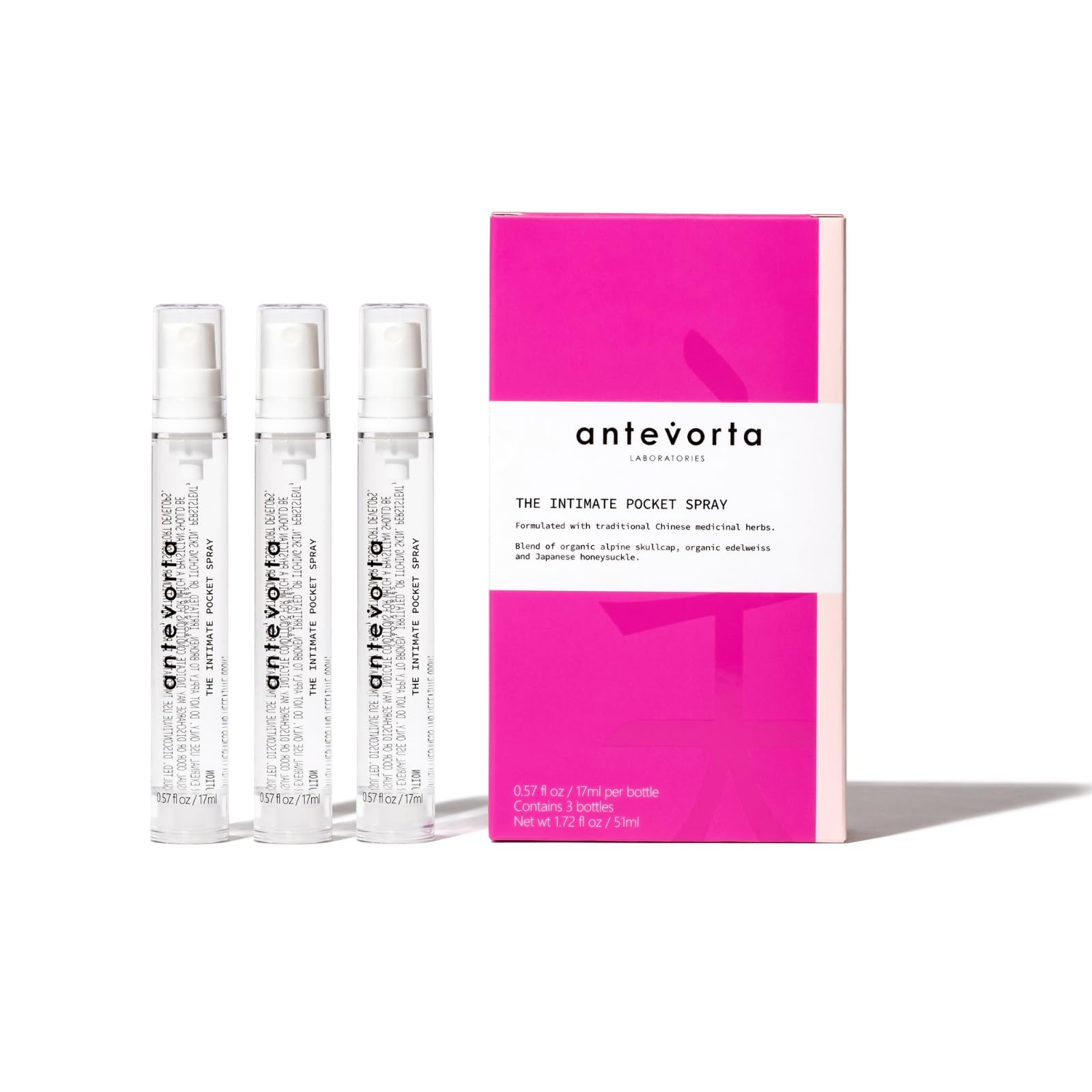 Amazon.com : Antevorta Intimate Pocket Spray Set | Moisturizing