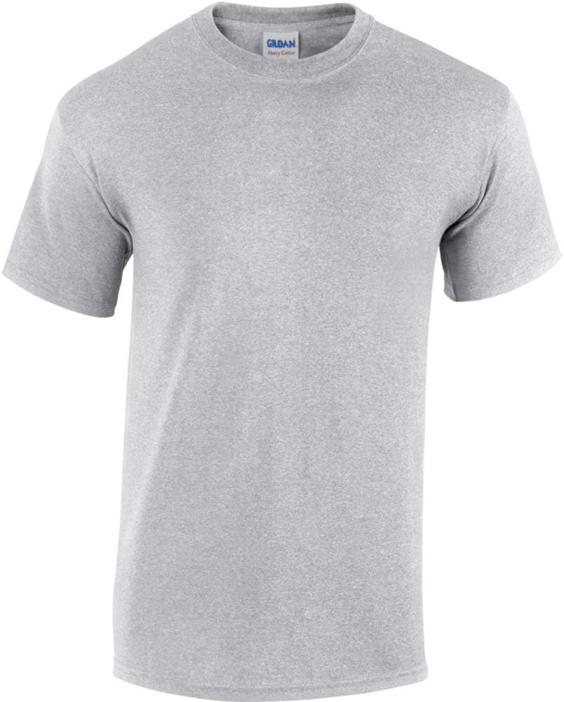 Gildan Men's Heavy Taped Neck Comfort Jersey T-Shirt G500