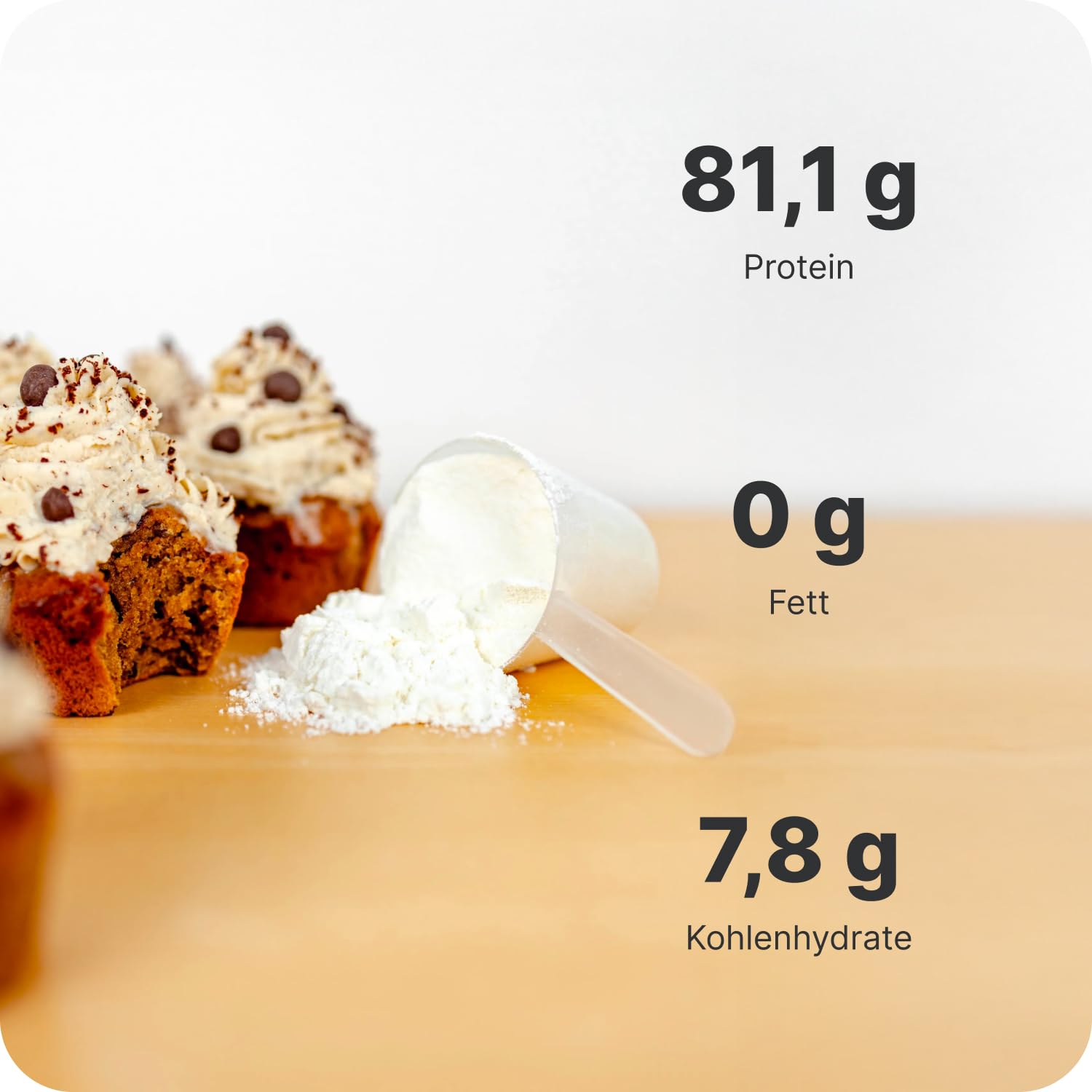 Vilgain Eiklarpulver (500 g) Neutral – 100% Getrocknetes Eiweißpulver Ohne Zusatzstoffe, Pasteurisiertes Egg White Powder Zum Backen & Kochen, High Protein Low Carb Fitness Snack, GVO-Frei