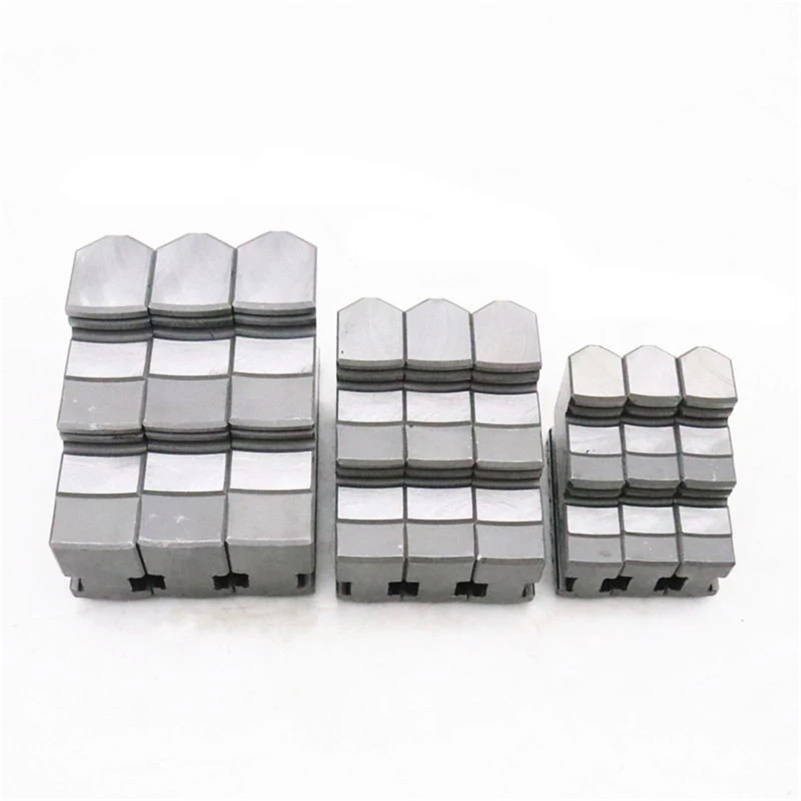Uchwyt tokarski 160 mm miękkie szczęki K11-160 szczęki wewnętrzne i zewnętrzne szczęki 3-szczękowy uchwyt tokarski część zamienna (K11-160 miękka szczęka)