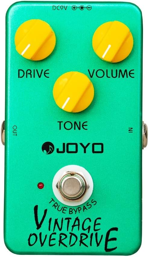 JOYO JF-01 Vintage Overdrive and JF-03 Crunch Distortion Effect Pedals for Electric Guitar Most Frequently Combination Budget Pedals in Bundle