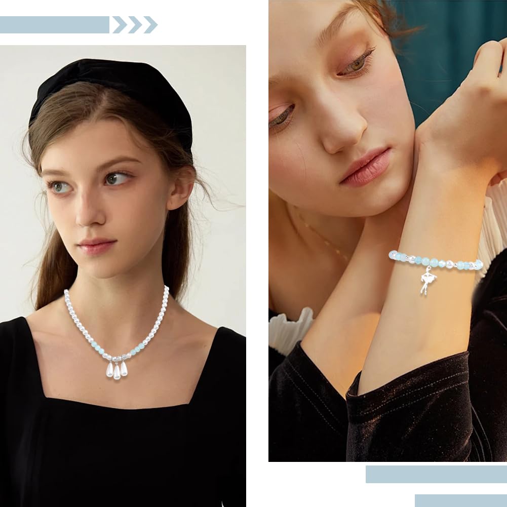 Beebeecraft 1 Box 6 Stück S Haken Schmuck Verschluss Armband S Verschluss mit 12 Stück Sprung Ringe Poliertuch 925 Sterling Silber Vintage Toggle Connectors Ringe für Schmuck Herstellung Armbänder