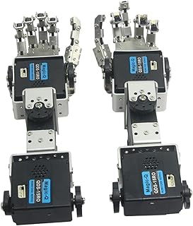 LXSWY robot arm Left Hand Right Hand Arm with Fingers Manipulator Servo for DIY Robotics Arm Humanoid Robot (Color : Right and Left Hand)