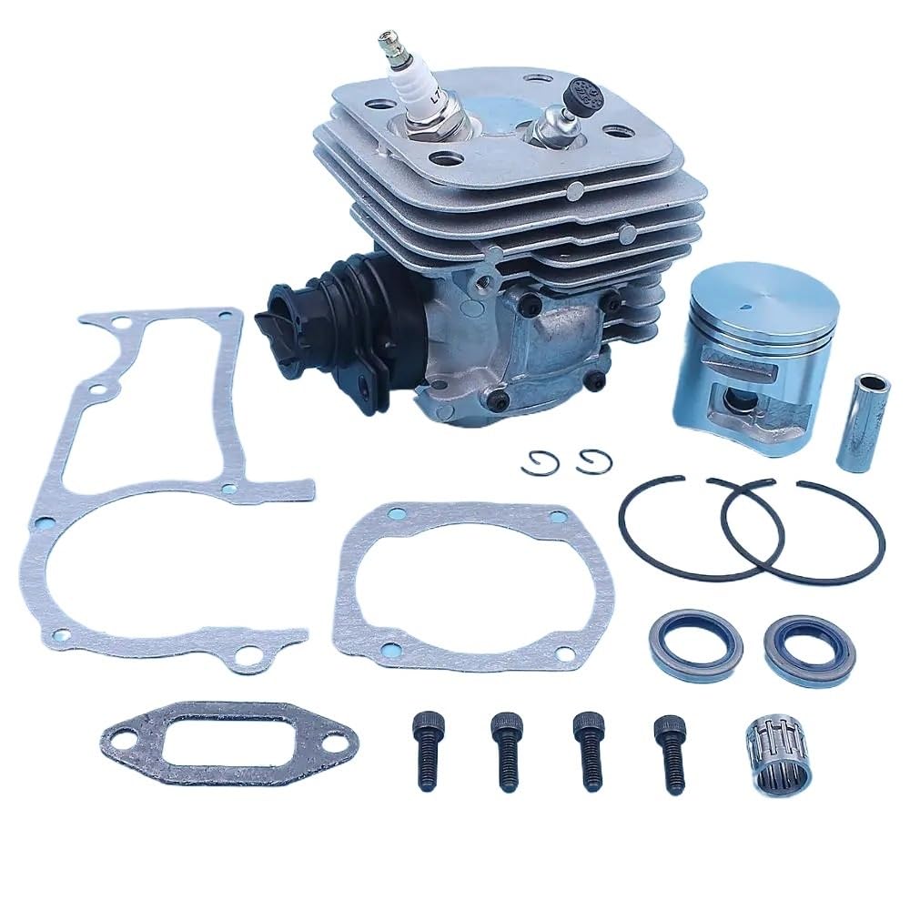 Kit de Juntas de pistón de Cilindro de 50mm for Piezas de Repuesto Estilo Motosierra 365 x-torq, 372XP x-torq 372 XP