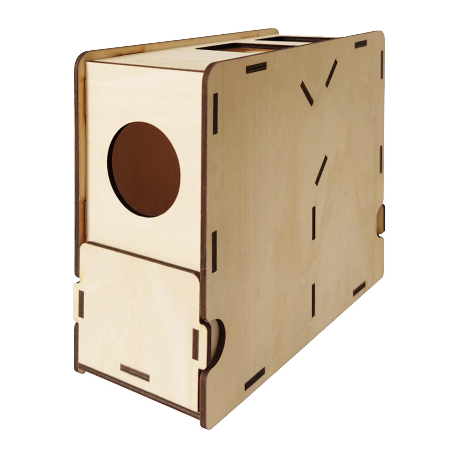 Boîte à assembler en bois pour trier le grain au jardin