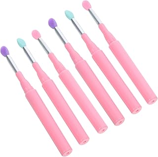 Vaguelly 6pcs Lip Brush Cover Lip Gloss and E...