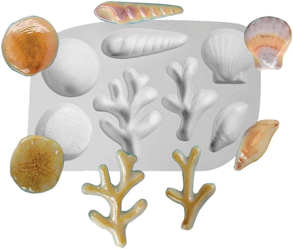 Shells and Coral Frit Casting Mold