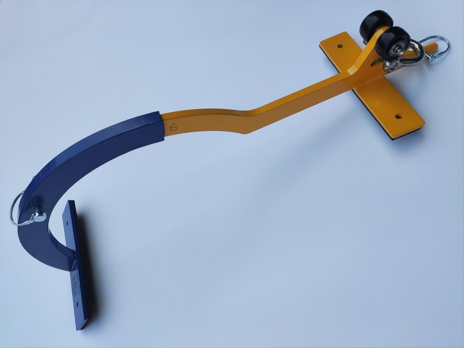 Roof Anchor, Roof Hook for First Man Up (FMU) & Last Man Down (LMD), Heavy-Duty Roof Safety Anchor – 5,000 lb Capacity for Steep-Slope Roofs (6/12 to 12/12 Pitch) | Fall Protection for Roofers