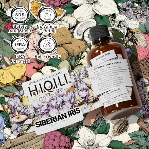 Image of HIQILI Siberian Iris Fragrance Oil - 1 Fl Oz