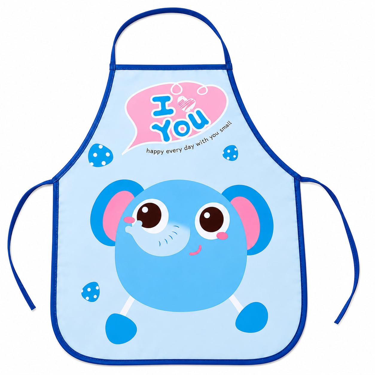 Cartoon Pattern Printed Kids Apron for Boys & Girls Waterproof Kitchen Apron with Front Pocket Adjustable Cooking, Baking, Painting & Craft Apron for Children-image-32