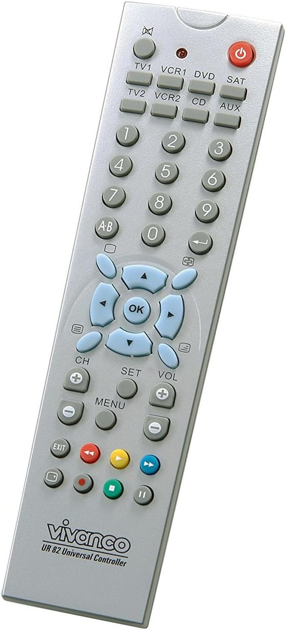 Vivanco Universal Remote Control Silver