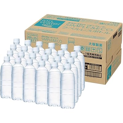 イオンウォーター 大塚製薬 ポカリスエット イオンウォーター ラベルレス 500ml×24本
