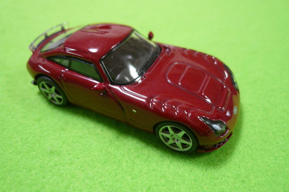 Amazon | 京商1/64 ミニカーコレクション TVR サガリス レッド